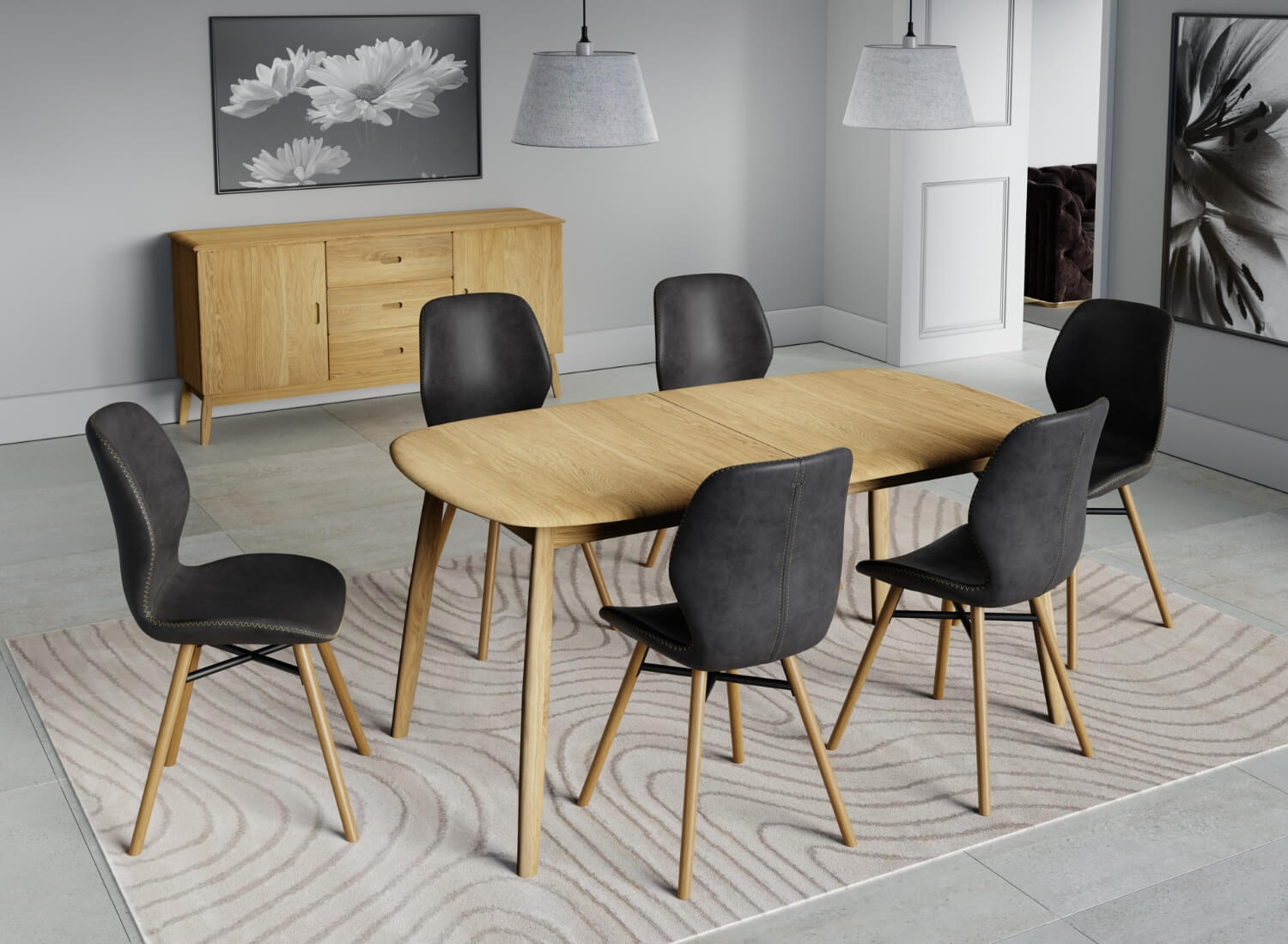 Meadow Wide Bookcase